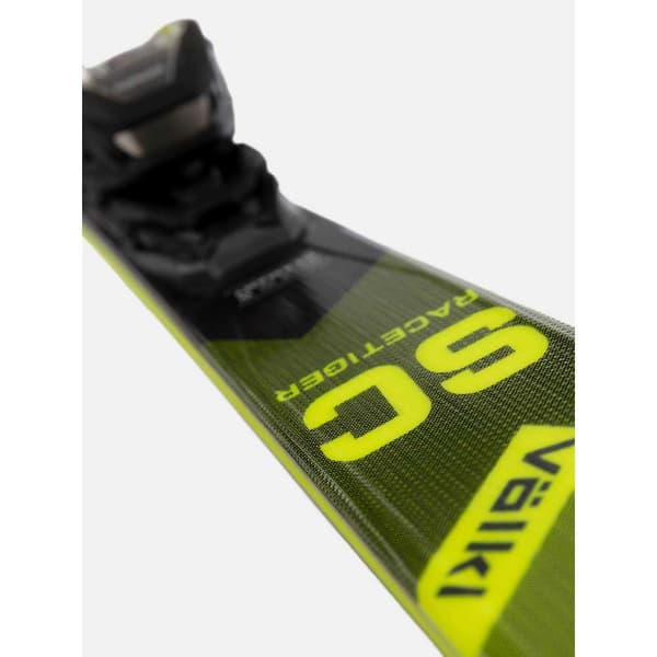 Volkl Racetiger Sc Yellow+vmotion11 Gw Alpin Ski Pakke Gul 158