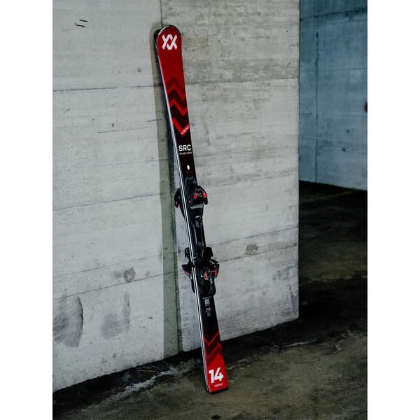 Volkl Racetiger Src+vmotion 11 Gw Alpint Skidpaket Röd 158