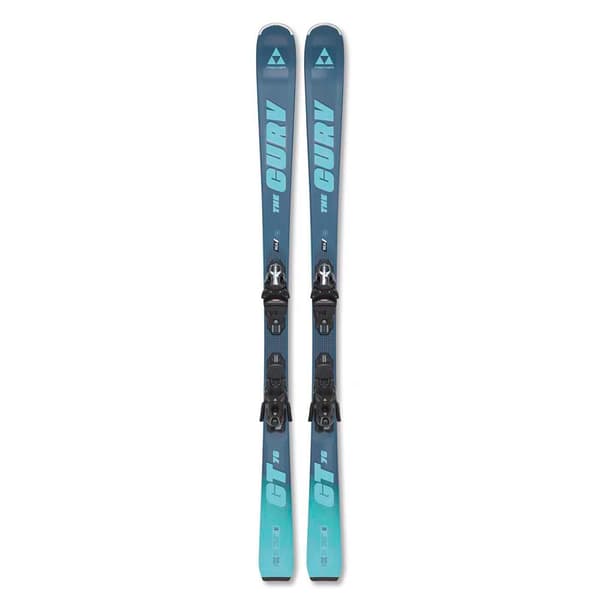 Fischer The Curv Gt 76 Tpr+rsw 10 Powerrail Alpin Ski Pakke Blå 159