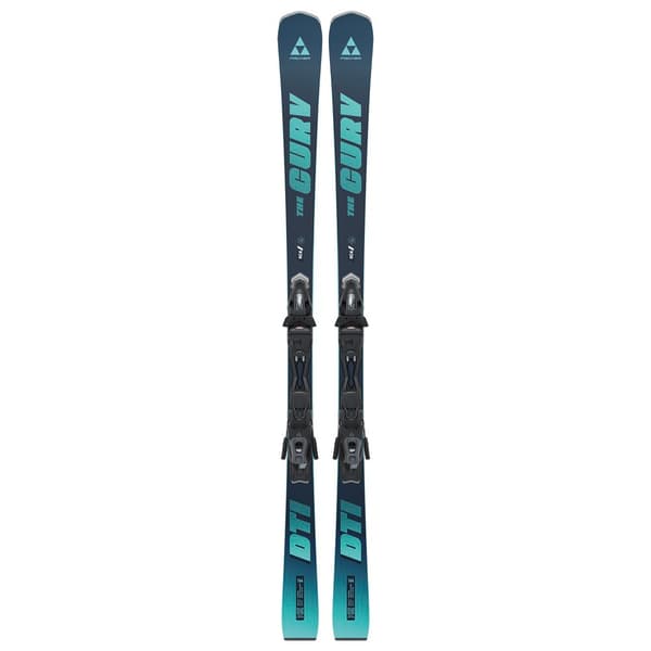 Fischer The Curv Dti Ar+rs 11 Gw Powerrail Alpin Ski Pakke Blå 150