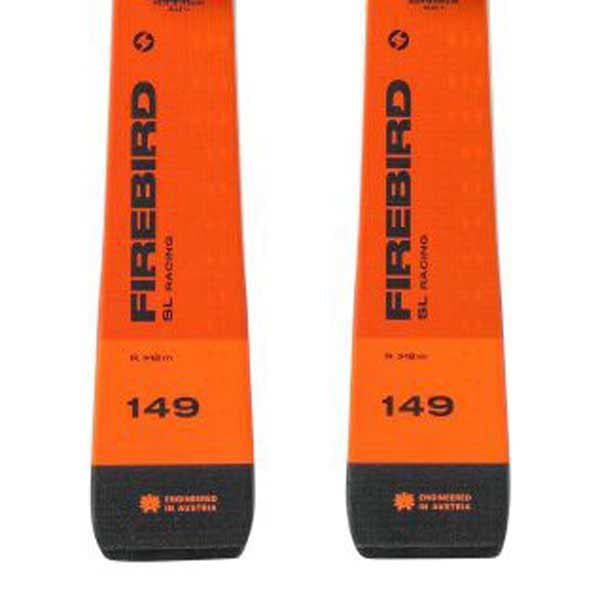 Blizzard Firebird Sl Racing Flat+plate Alpin Ski Pakke Orange 149