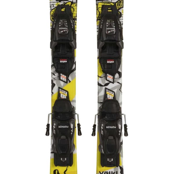 Volkl Mini Revolt+4.5 Vmotion Junior Alpint Ski Pakke Flerfarvet 108