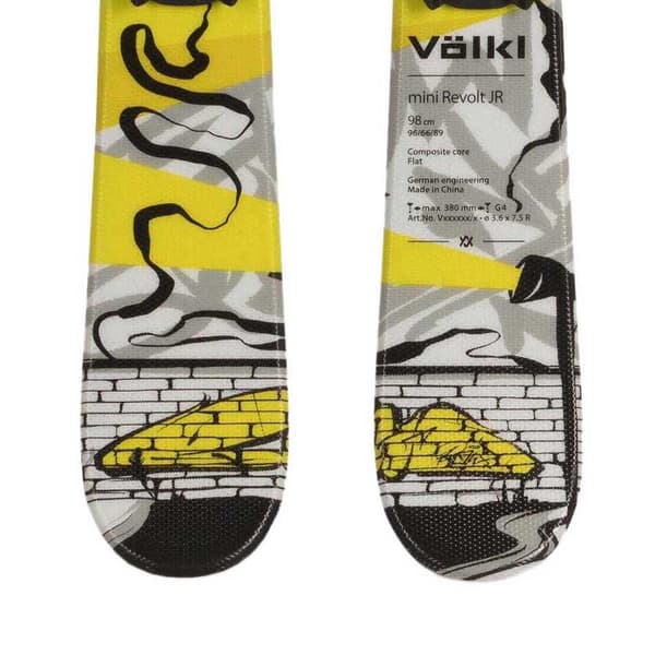 Volkl Mini Revolt+4.5 Vmotion Junior Alpint Ski Pakke Flerfarvet 108