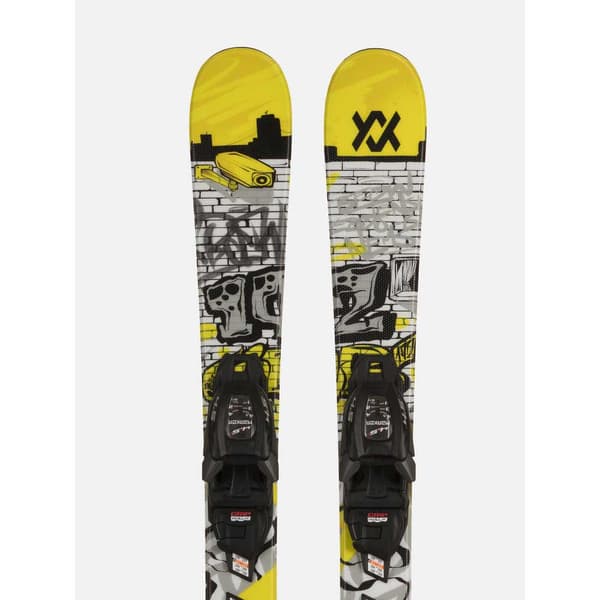 Volkl Mini Revolt+4.5 Vmotion Junior Alpint Ski Pakke Flerfarvet 108