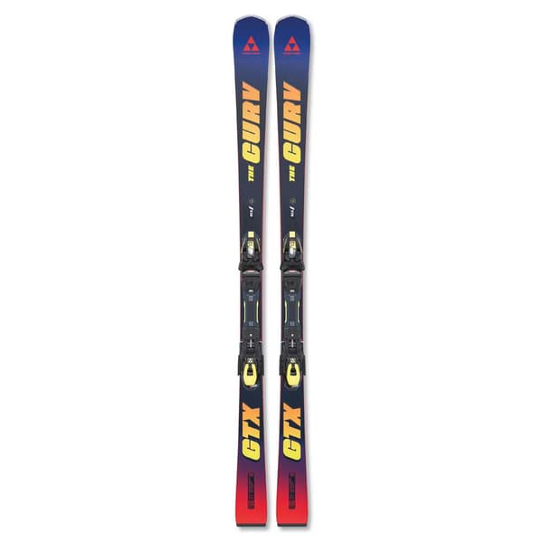 Fischer The Curv Gtx M-track+rx 13 Gw Powerrail Alpin Ski Pakke Blå 175