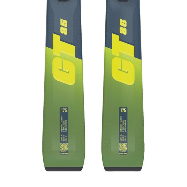 Fischer The Curv Gt 85 M-track+rsw 12 Powerrail Alpin Ski Pakke Blå 182