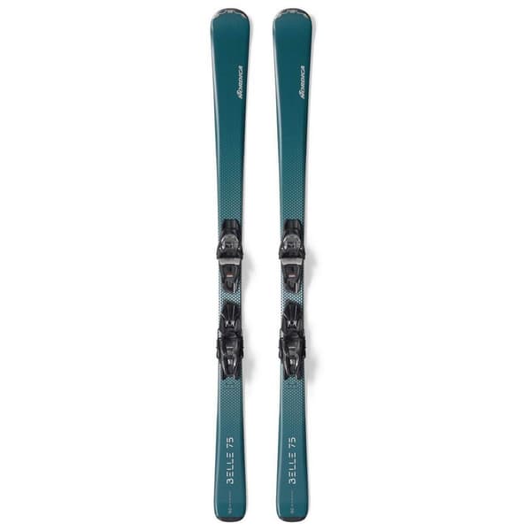 Nordica Belle 75+tp2 Compact 10 Fdt Alpin Ski Pakke Blå 162