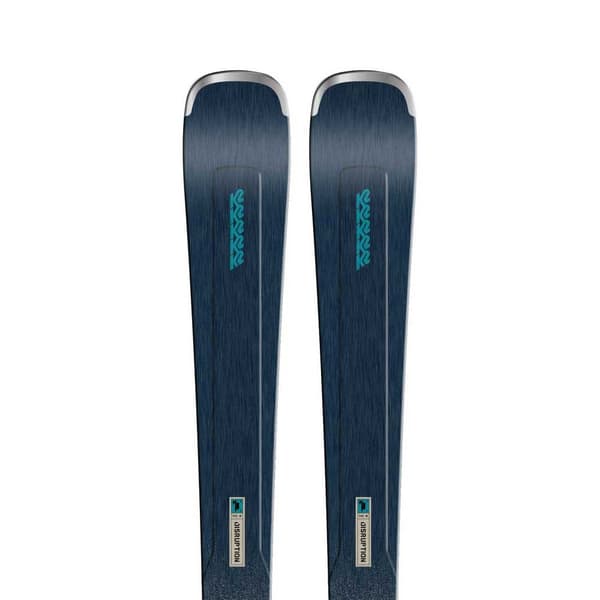 K2 Disruption 76c W+er3 10 Compact Quikclik Alpin Ski Pakke Blå 149