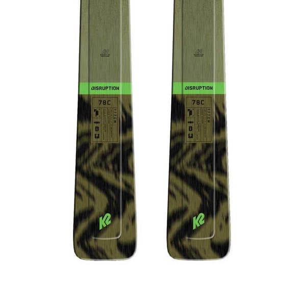 K2 Disruption 78c+m3 11 Compact Quikclik Alpin Ski Pakke Grøn 170