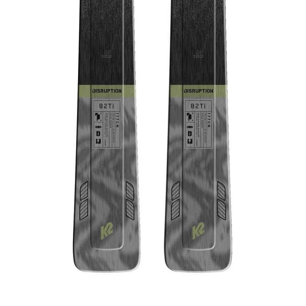 K2 Disruption 82ti+mxcell 12 Tcx Quikclik Alpin Ski Pakke Sort 184