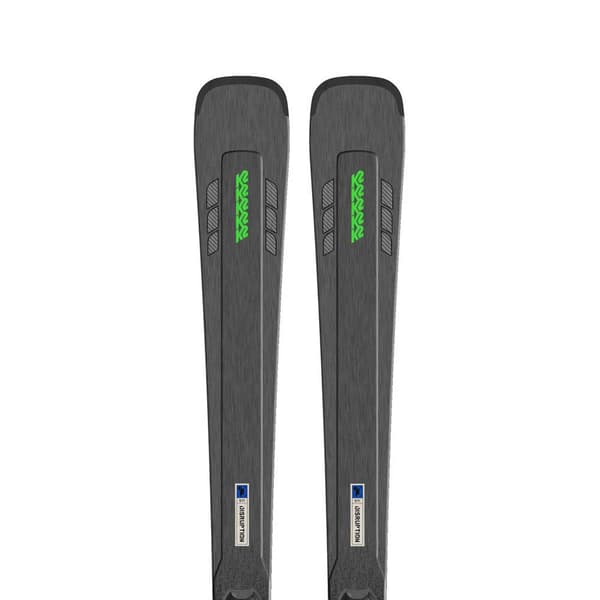 K2 Disruption Sti+mxc 12 Tcx Light Quikclik Alpin Ski Pakke Sort 165