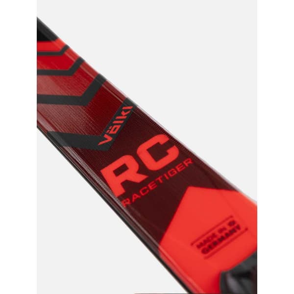 Volkl Racetiger Rc+vmotion 11 Gw Alpint Skidpaket Röd 165