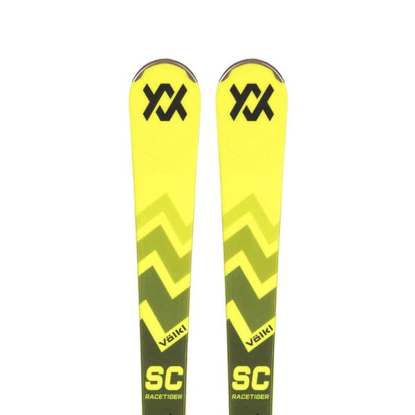 Volkl Racetiger Sc Yellow+vmotion11 Gw Alpin Ski Pakke Gul 153