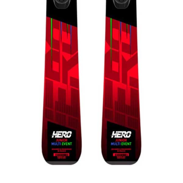Rossignol Hero Kid-x+kid 4 Gw Junior Alpint Ski Pakke Rød 110