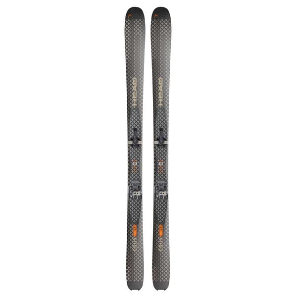 Head Crux Pro 93 + Almonte 12 Pt Retkeilysuksien Paketti Harmaa 177