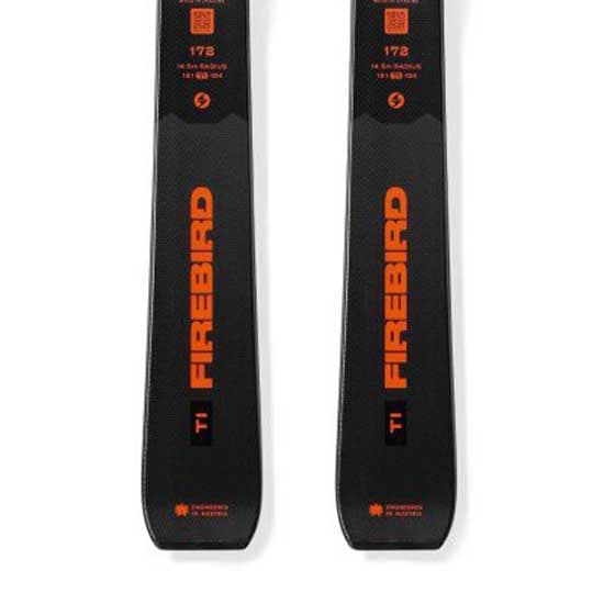 Blizzard Firebird Ti+tp11 Light Demo Alpin Ski Pakke Sort 148