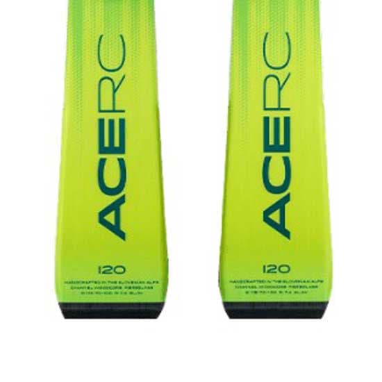 Elan Rc Ace Jr Shift + El 7.5 Gw Ca Jrs Blk [h] Junior Alpint Ski Pakke Gul 150