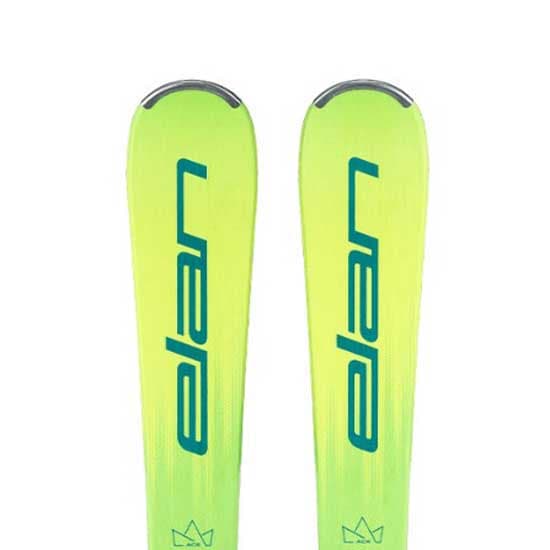 Elan Rc Ace Jr Shift + El 7.5 Gw Ca Jrs Blk [h] Junior Alpint Ski Pakke Gul 150