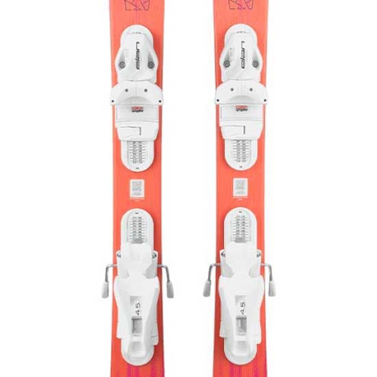 Elan Rc Magic Jr Shift + El 7.5 Gw Ca Jrs Wht [h] Junior Alpint Ski Pakke Rosa 140