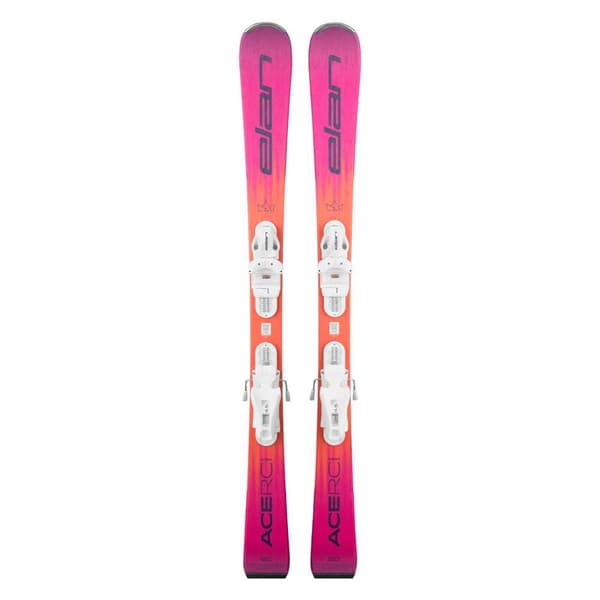 Elan Rc Magic Jr Shift + El 7.5 Gw Ca Jrs Wht [h] Junior Alpint Ski Pakke Rosa 140