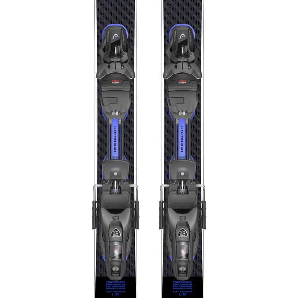 Head Supershape E-titan + Prot. Pr 13 Gw Alpinski Sort 184
