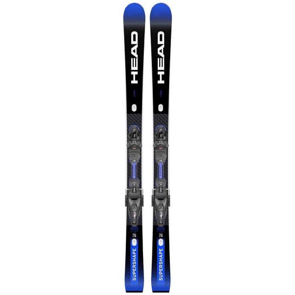 Head Supershape E-titan + Prot. Pr 13 Gw Alpinski Sort 184