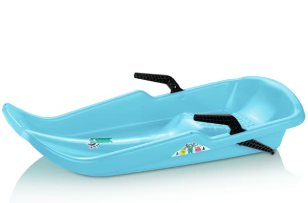 Twister Bob / Kälke med handbroms, Azurblå