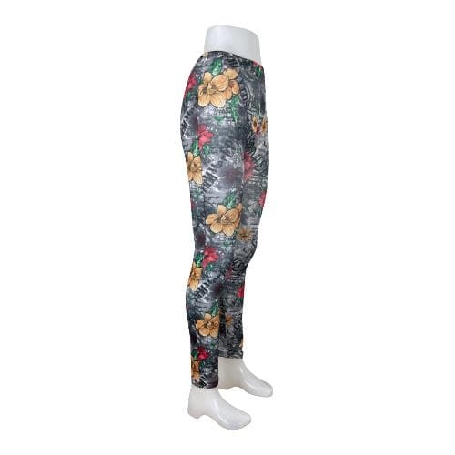 Kamouflage Leggings med Blommor