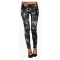 Miniatyrbild 1 av 2: Grå blommiga leggings O/S
