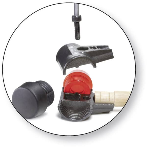 Wiha 26611 Hammare medelhård, medelmjuk 300 g 290 mm 1 st