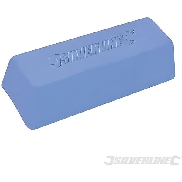 Polerpasta - Silverline - 500 g - Slät finish - För metaller och plaster - Tar bort skavanker