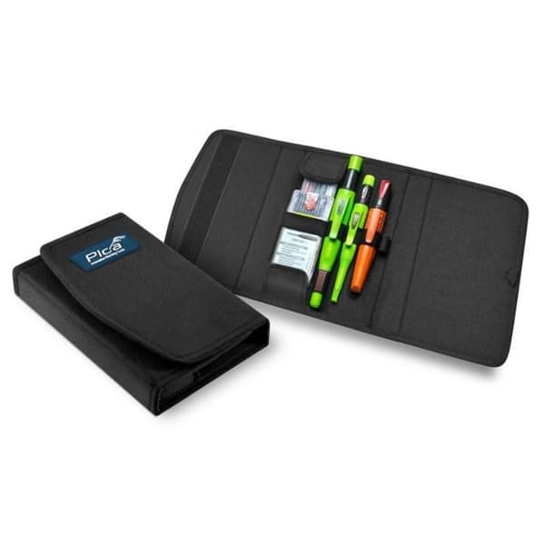 Pica Marking Pen Kit för kammare, mekanisk penna för trä, glas, däck, kakel UVM. Med väska - 55030