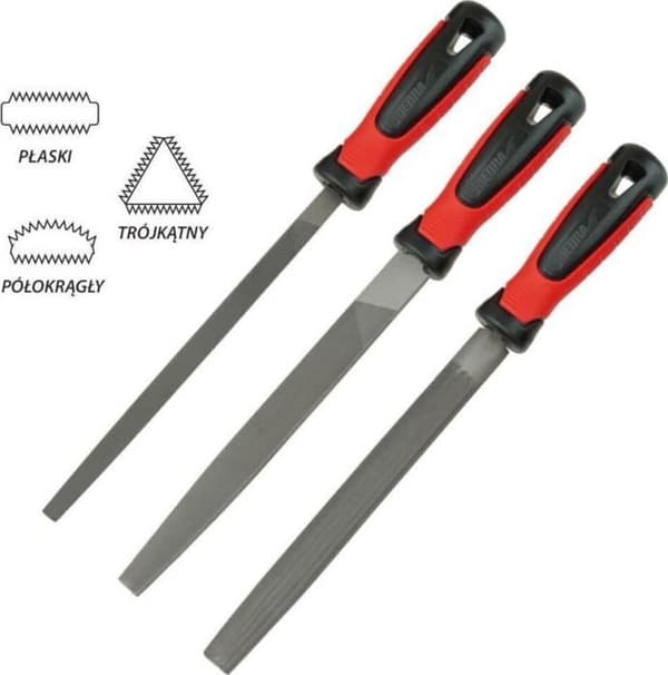 Massaccessoar - massettaccessoar Dedra - 06C006 - SET MED METALLLIME 200MM 3 DELAR PLATA HALVCIRKEL.