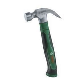 Bosch Kläverhammare 340 g (härdat kolstål; V-formad kläver; Softgrip-handtag; låga vibrationer)