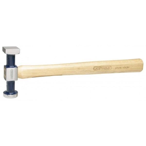 Standard postiljonhammare - KSTOOLS - Platt spets av polerat stål - HICKORY handtag