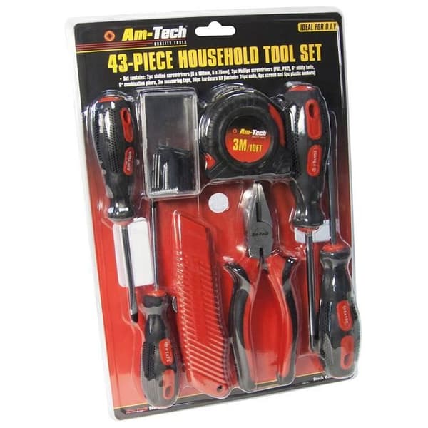 Amtech Am-Tech - DIY Tool Kit 43 delar - S5745
