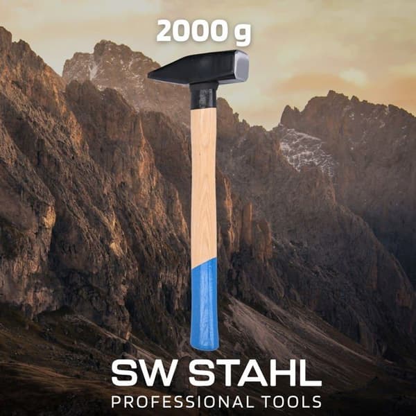 Marteau Sw-stahl - 50920L - hammare dIN1041, hickory, 2000, gram