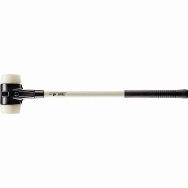 Halder SIMPLEX Slaghammare i nylon med hus av förstärkt gjutjärn och skaft i glasfiber - D=80 mm - 3708.081