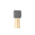 Miniatyrbillede 3 af 6: Låsesmedhammer - RYOBI - 500g - Hærdet stål - Ergonomisk håndtag - Brun