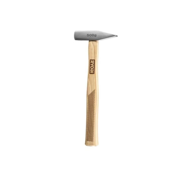 Lukkosepän vasara - RYOBI - 500 g - karkaistua terästä - ergonominen kahva - ruskea
