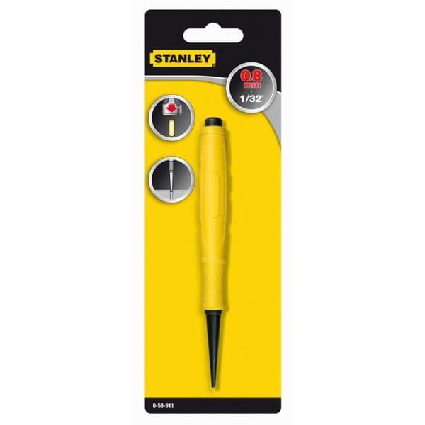 Chasse clou Dynagrip STANLEY 0,8 mm Gul - 0-58-911