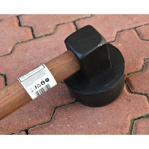AWTOOLS PLATTSHAMMARE 2,5 KG VULKANISERAT GUMMI