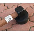 Miniatyrbild 4 av 4: AWTOOLS PLATTSHAMMARE 2,5 KG VULKANISERAT GUMMI