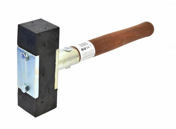 AWTOOLS STÄNGHAMMARE 2,5 KG / 34 cm UTBYTBAR GUMMI