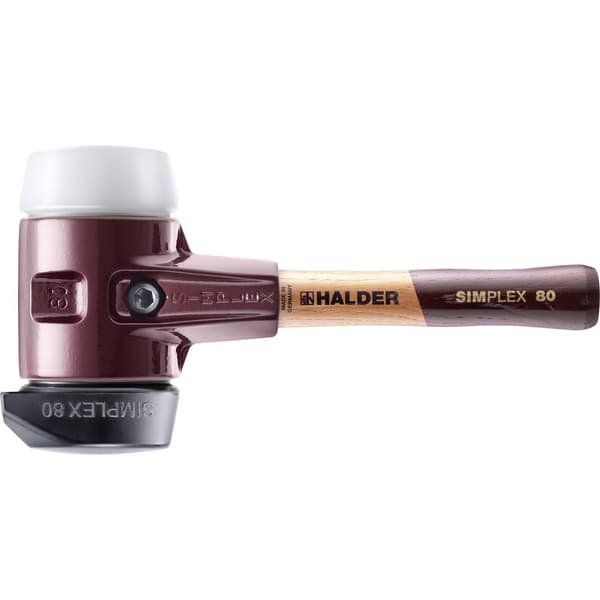 Halder SIMPLEX 3027.282 Slägga ergonomiskt skaft, medelhård 2720 g 325 ...