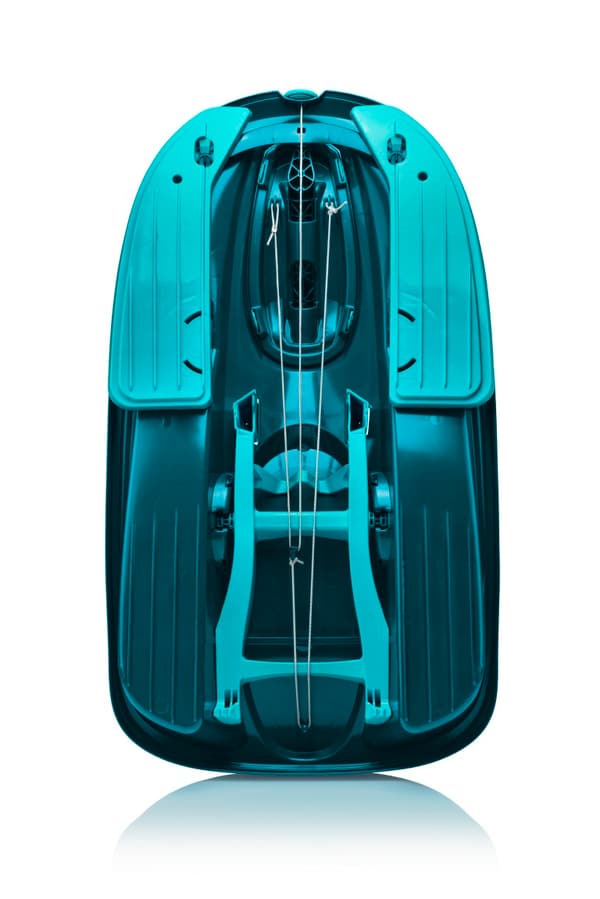 Nimbus Pulka med Ratt, Titan Blue