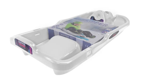 Skipper Styrpulka med ratt Titan Blue Ice