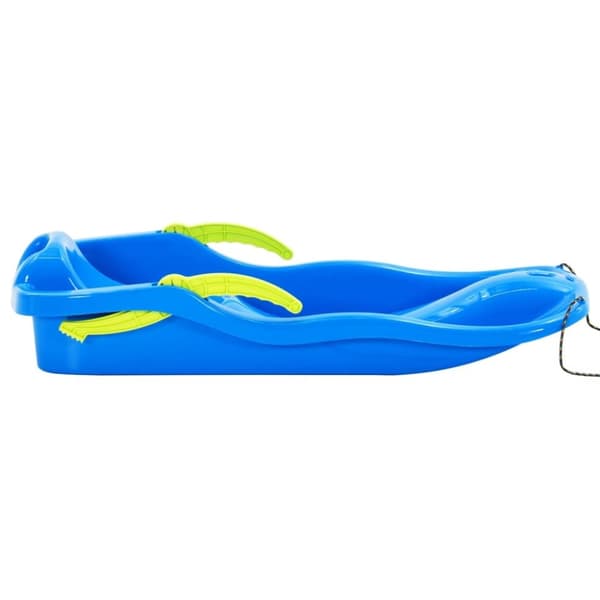 vidaXL Pulka med bromsar blå 87x40x18 cm polypropylen