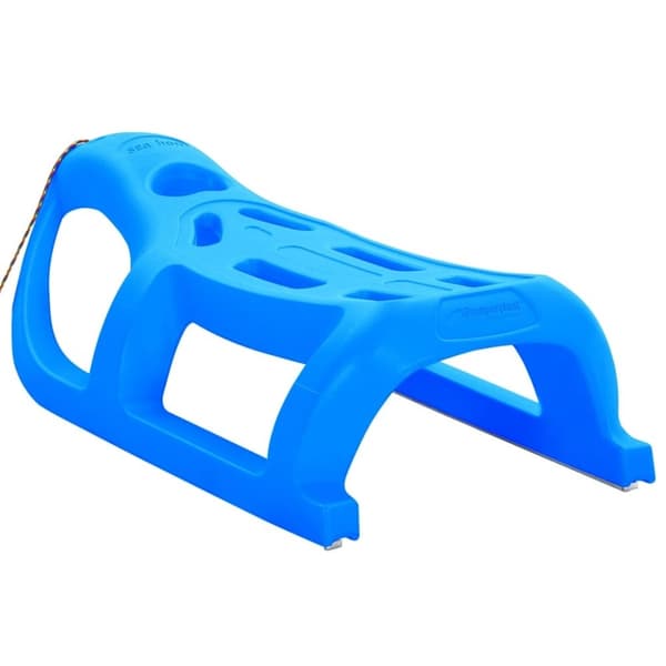 vidaXL Släde blå 80x39,5x25,5 cm polypropylen