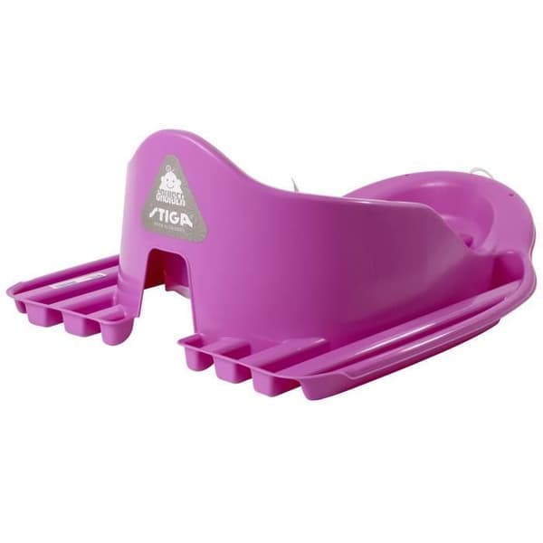 STIGA babysläde Babycruiser - Plastmaterial - Säkerhetsbälte - Rosa - Från 1 år